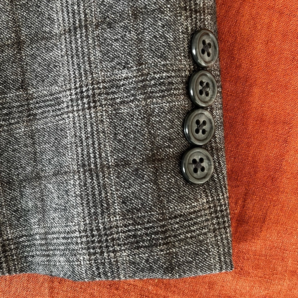 Todd Snyder Charcoal Plaid Suit - Picture 6 of 10